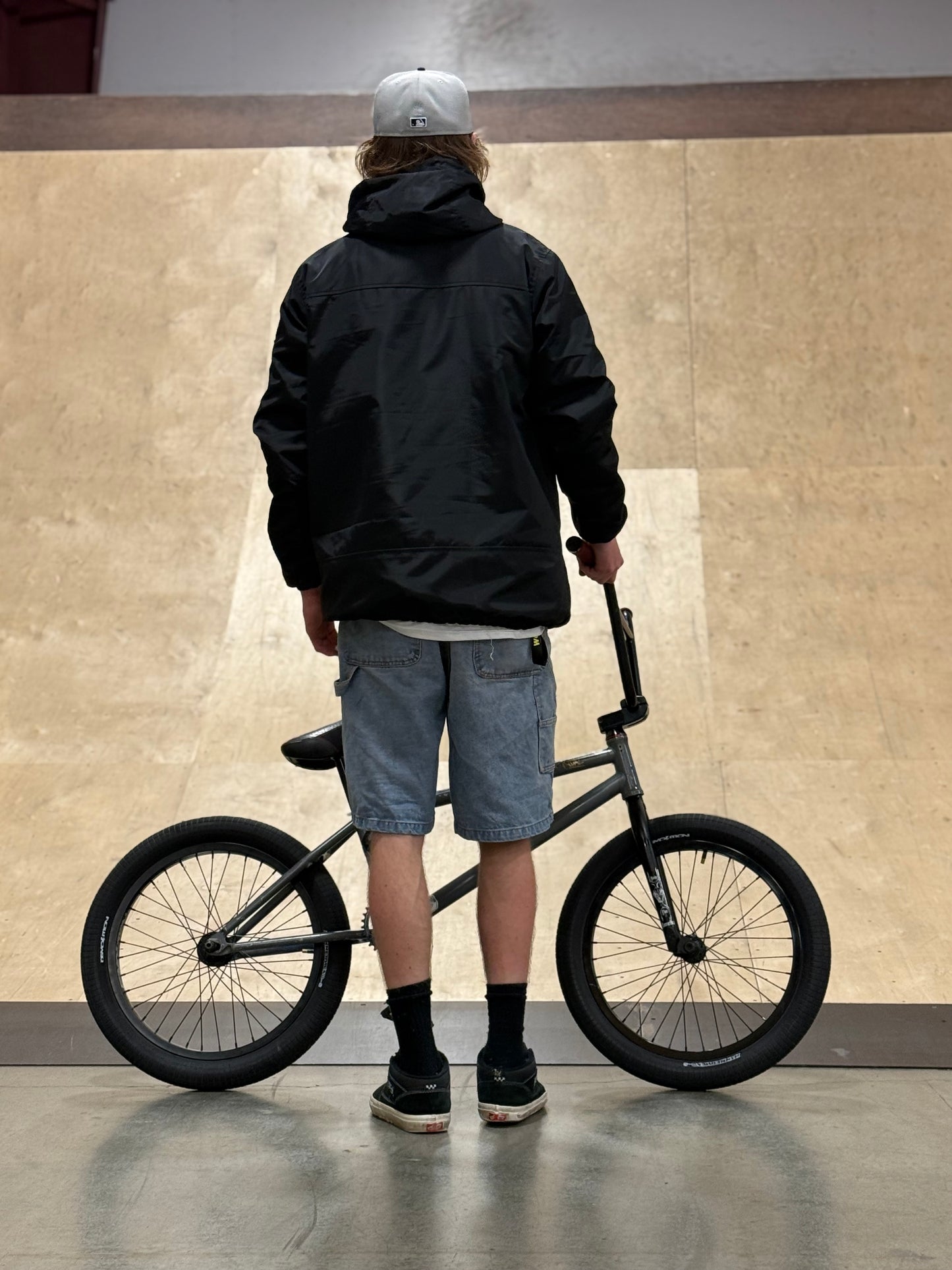 Fake News Reversible Windbreaker